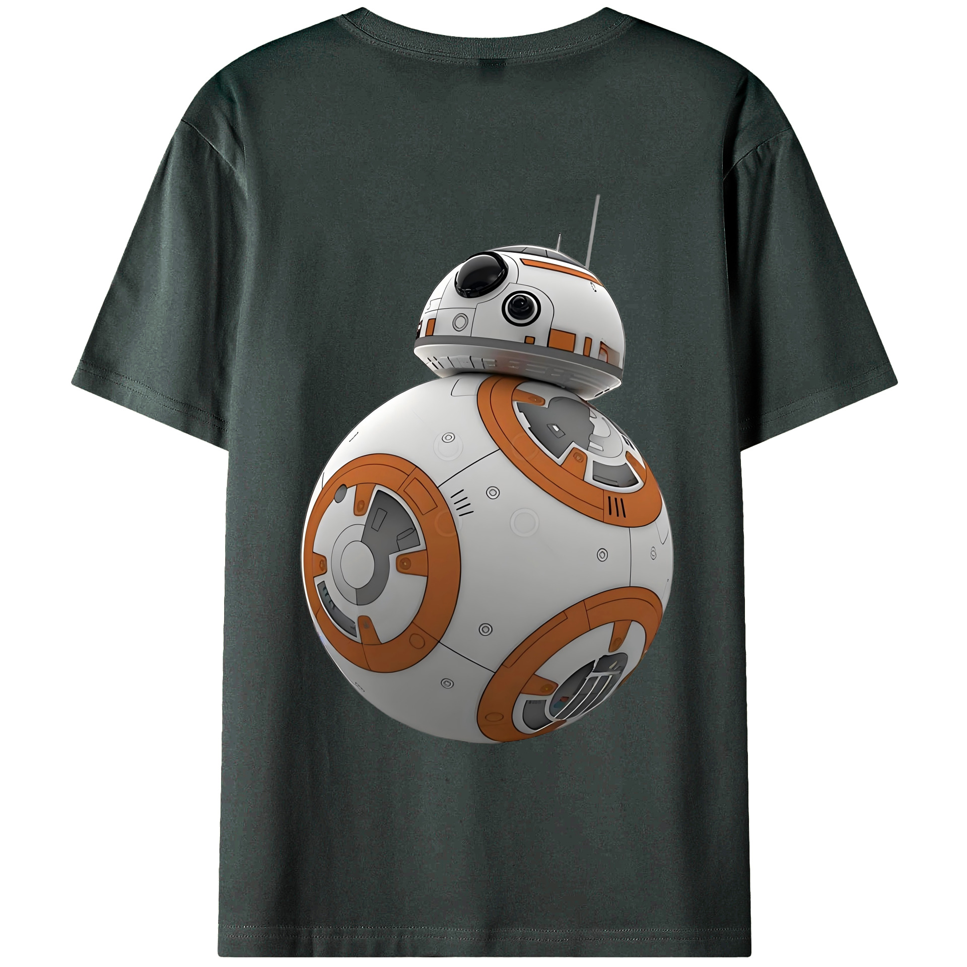 （画像用） スター・ウォーズ Star Wars 綿100％ メンズ半袖Tシャツ（バックプリント） 通気性